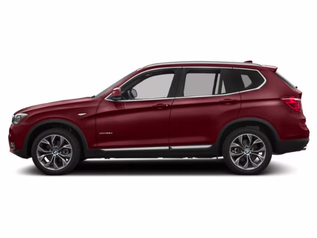2015 Red BMW X3 xDrive28i AWD Crossover