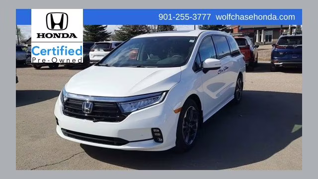 2022 Platinum White Pearl Honda Odyssey Elite FWD Van