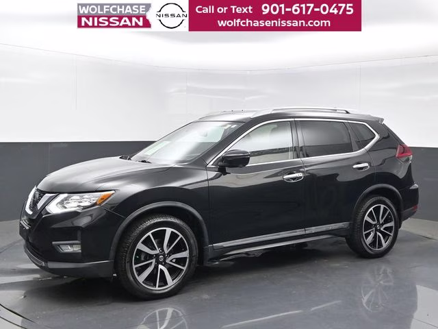 2020 Magnetic Black Pearl Nissan Rogue SL AWD SUV