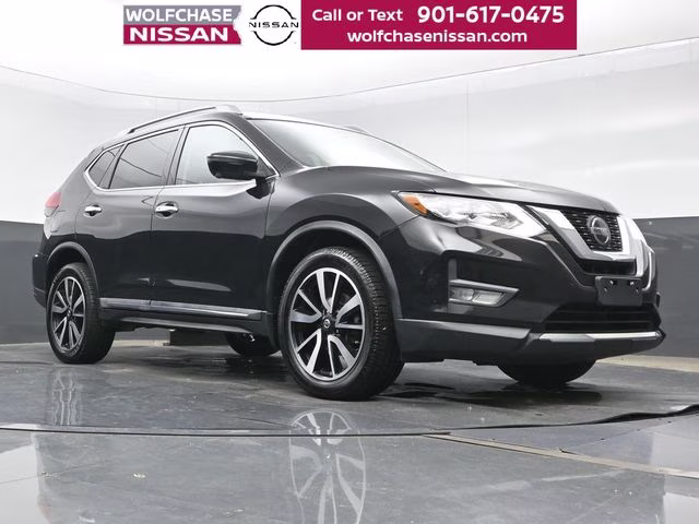 2020 Magnetic Black Pearl Nissan Rogue SL AWD SUV
