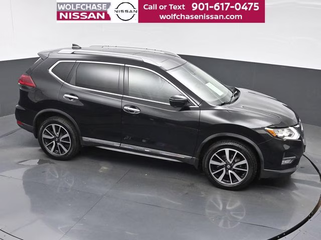 2020 Magnetic Black Pearl Nissan Rogue SL AWD SUV