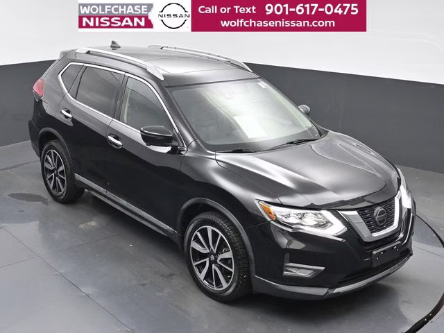 2020 Magnetic Black Pearl Nissan Rogue SL AWD SUV