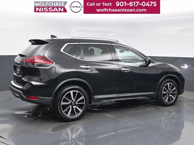 2020 Magnetic Black Pearl Nissan Rogue SL AWD SUV
