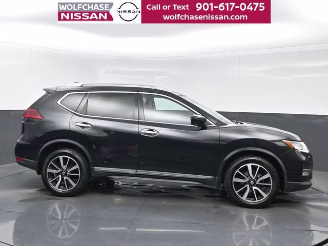 2020 Magnetic Black Pearl Nissan Rogue SL AWD SUV