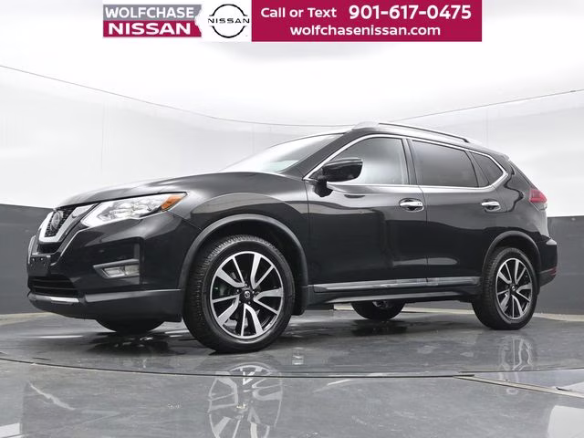 2020 Magnetic Black Pearl Nissan Rogue SL AWD SUV