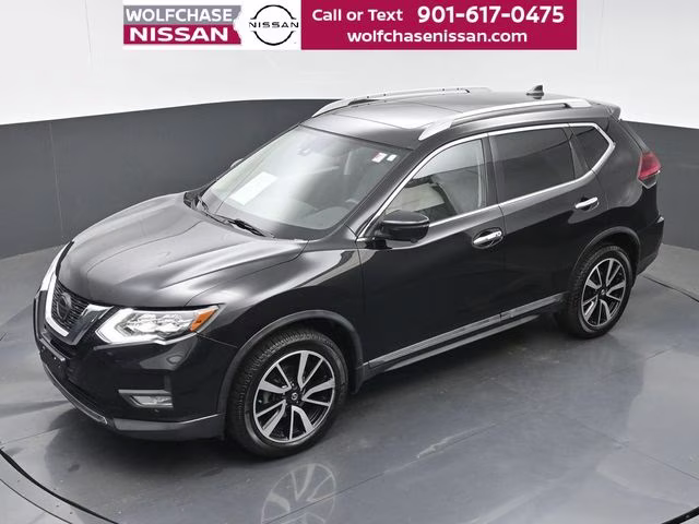 2020 Magnetic Black Pearl Nissan Rogue SL AWD SUV
