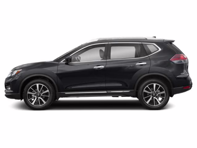 2020 Magnetic Black Pearl Nissan Rogue SL AWD SUV