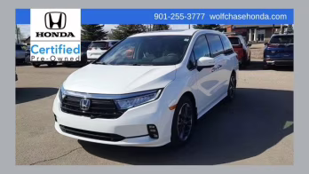 2022 Platinum White Pearl Honda Odyssey Elite FWD Van