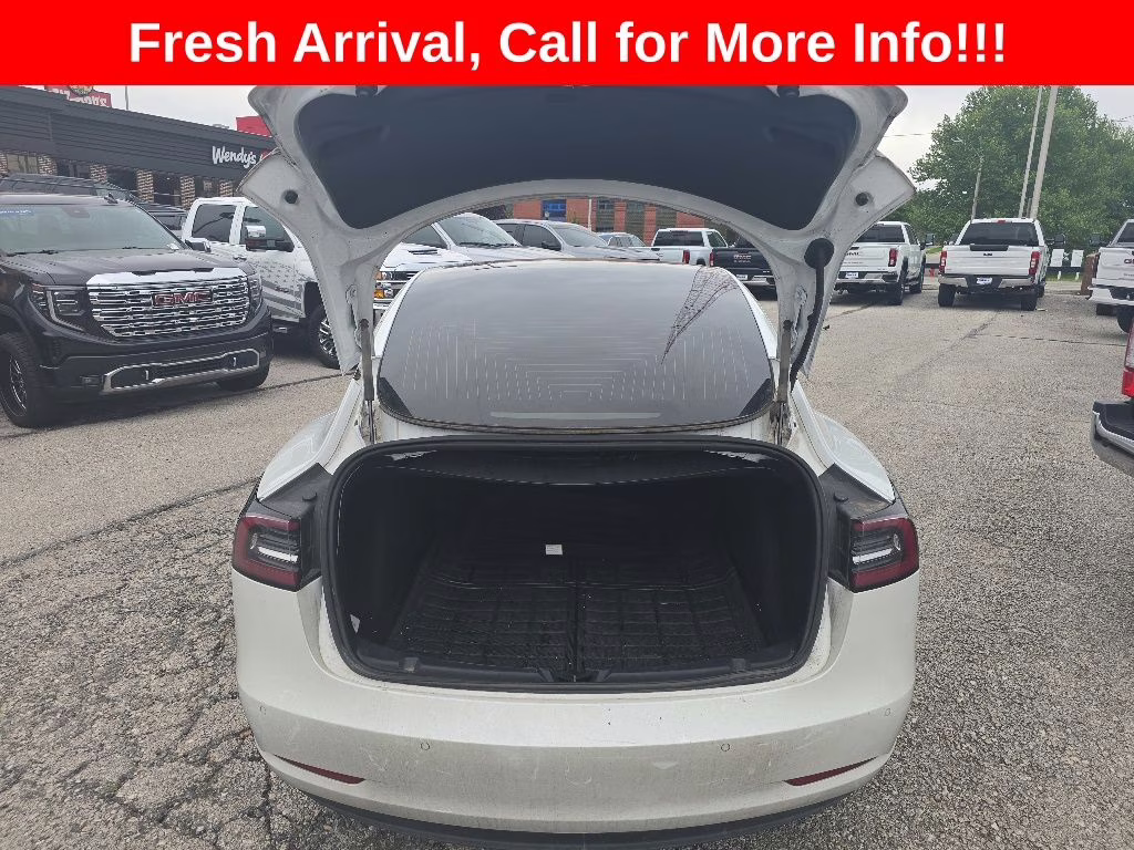 2020 Pearl White Multi-Coat Tesla Model 3 Standard Range Plus RWD Sedan