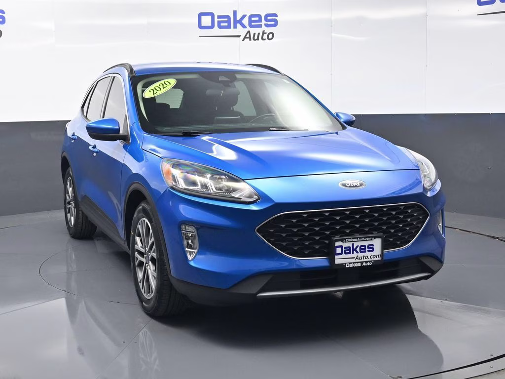 2020 Blue Metallic Ford Escape SEL FWD SUV