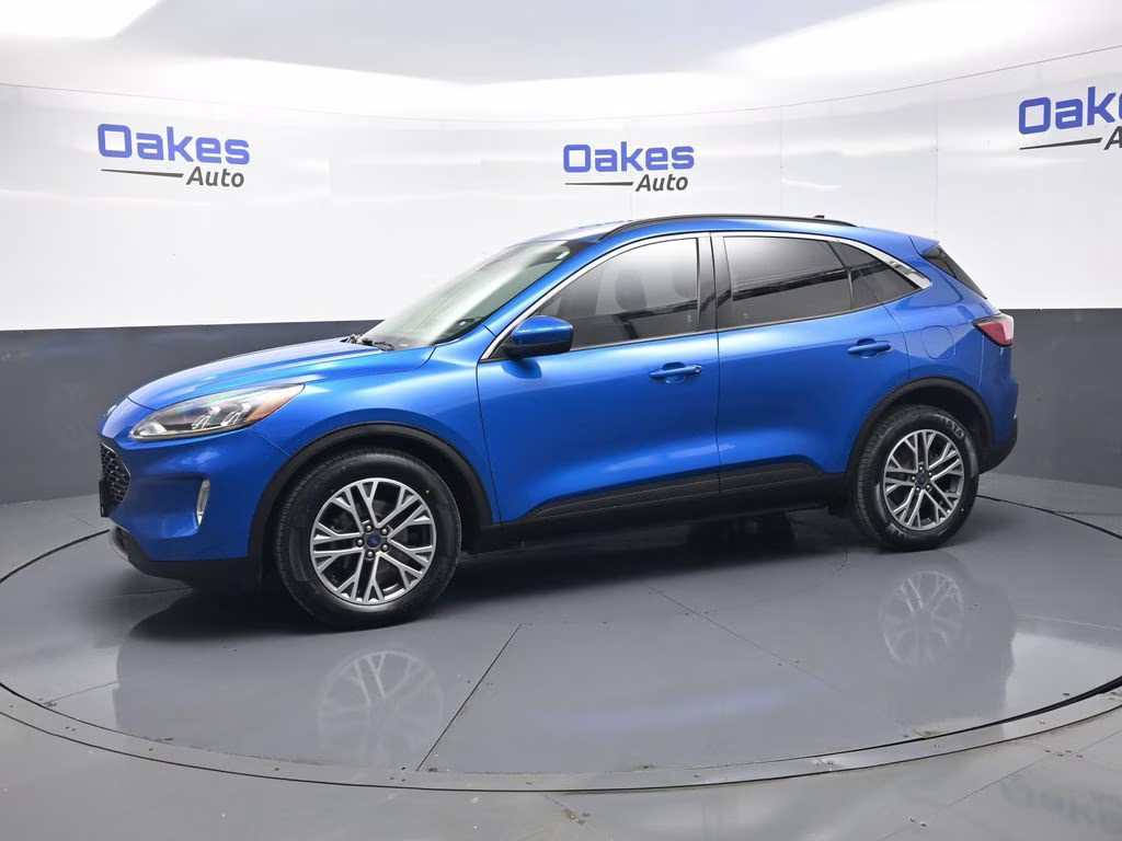 2020 Blue Metallic Ford Escape SEL FWD SUV