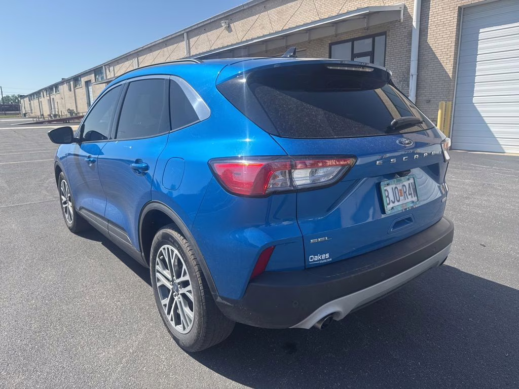 2020 Blue Ford Escape SEL FWD SUV