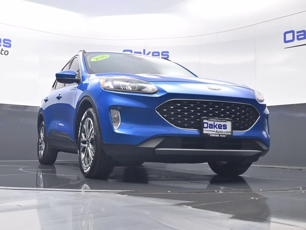 2020 Blue Metallic Ford Escape SEL FWD SUV