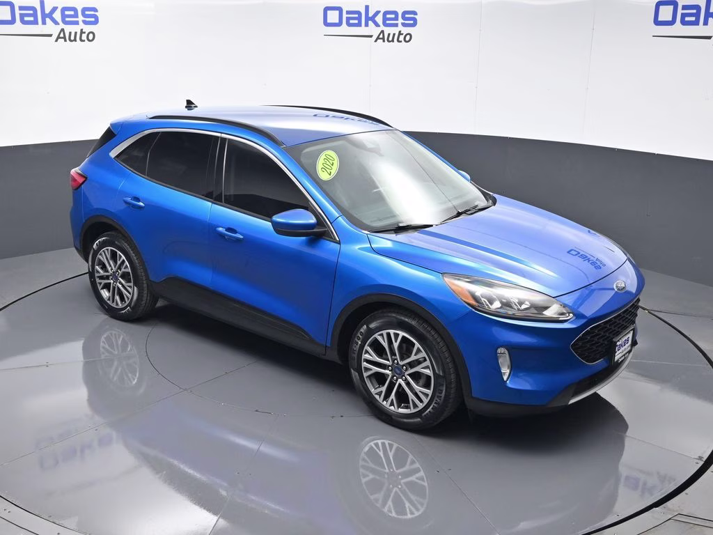 2020 Blue Metallic Ford Escape SEL FWD SUV