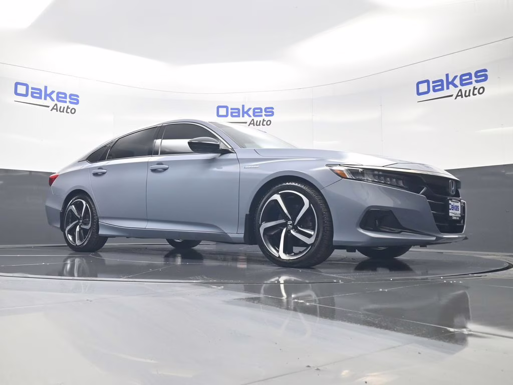 2022 Sonic Gray Pearl Honda Accord Hybrid Sport FWD Sedan