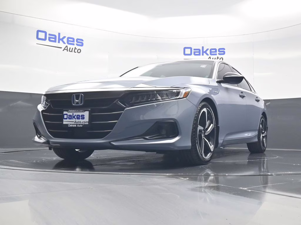 2022 Sonic Gray Pearl Honda Accord Hybrid Sport FWD Sedan