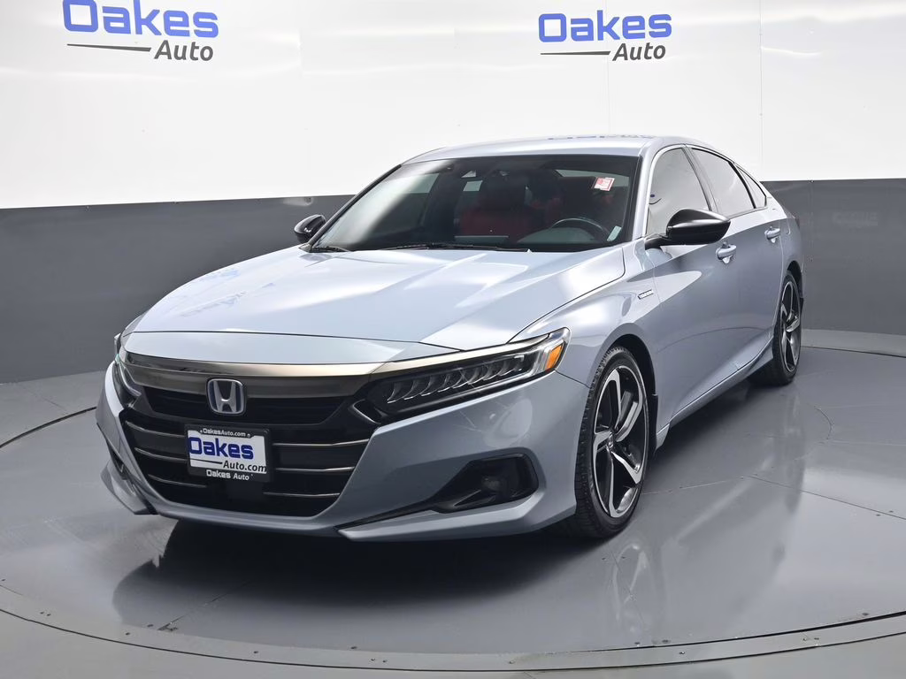 2022 Sonic Gray Pearl Honda Accord Hybrid Sport FWD Sedan