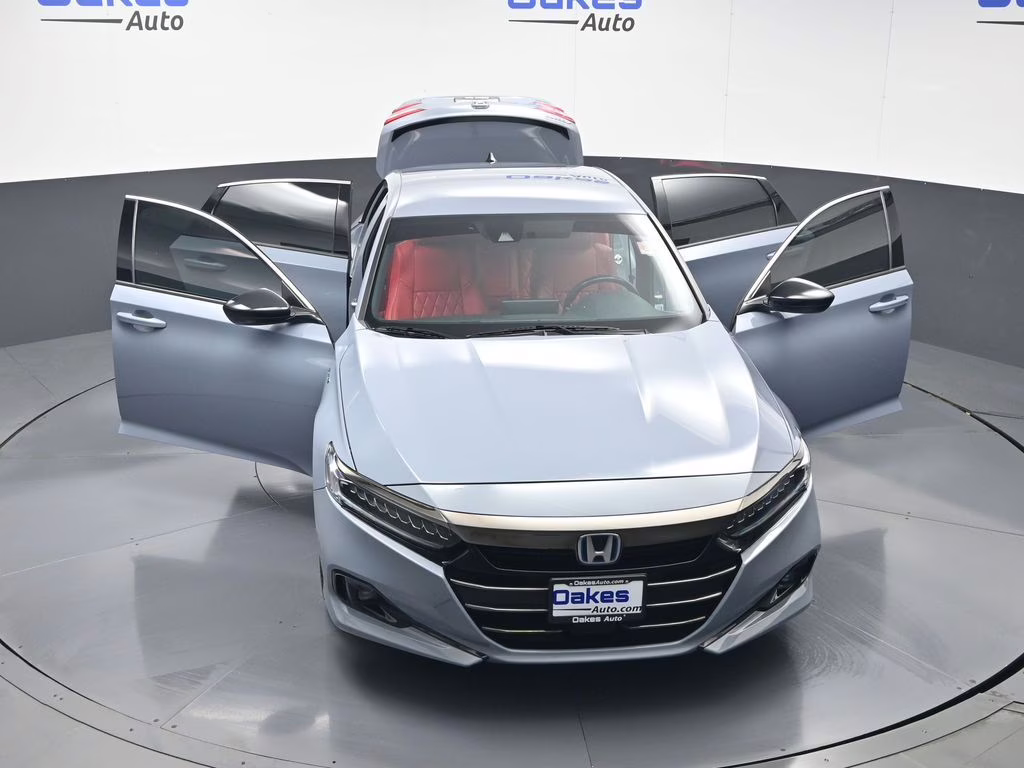 2022 Sonic Gray Pearl Honda Accord Hybrid Sport FWD Sedan