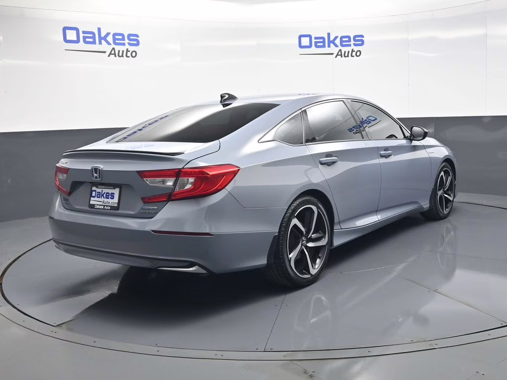 2022 Sonic Gray Pearl Honda Accord Hybrid Sport FWD Sedan