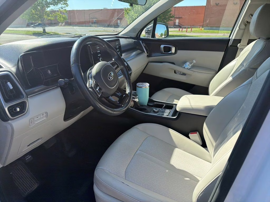 2021 Glacial White Pearl Kia Sorento S AWD SUV