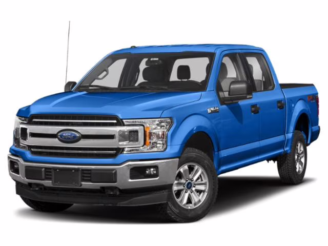 2019 Blue Metallic Ford F-150 XLT 4X4 Truck