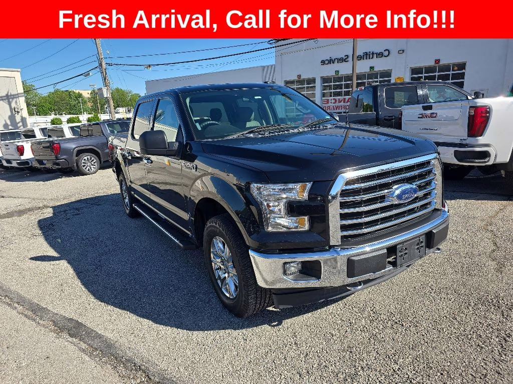 2017 Shadow Black Ford F-150 XLT 4X4 Truck