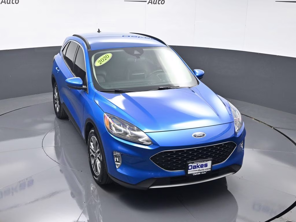 2020 Blue Metallic Ford Escape SEL FWD SUV