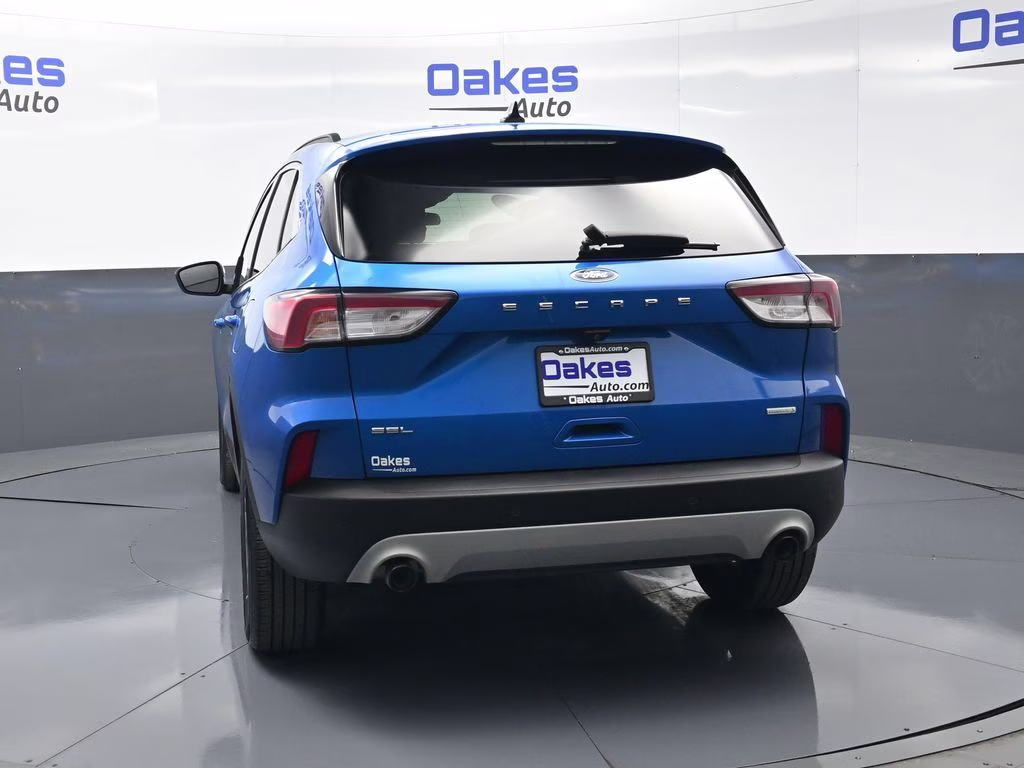 2020 Blue Metallic Ford Escape SEL FWD SUV