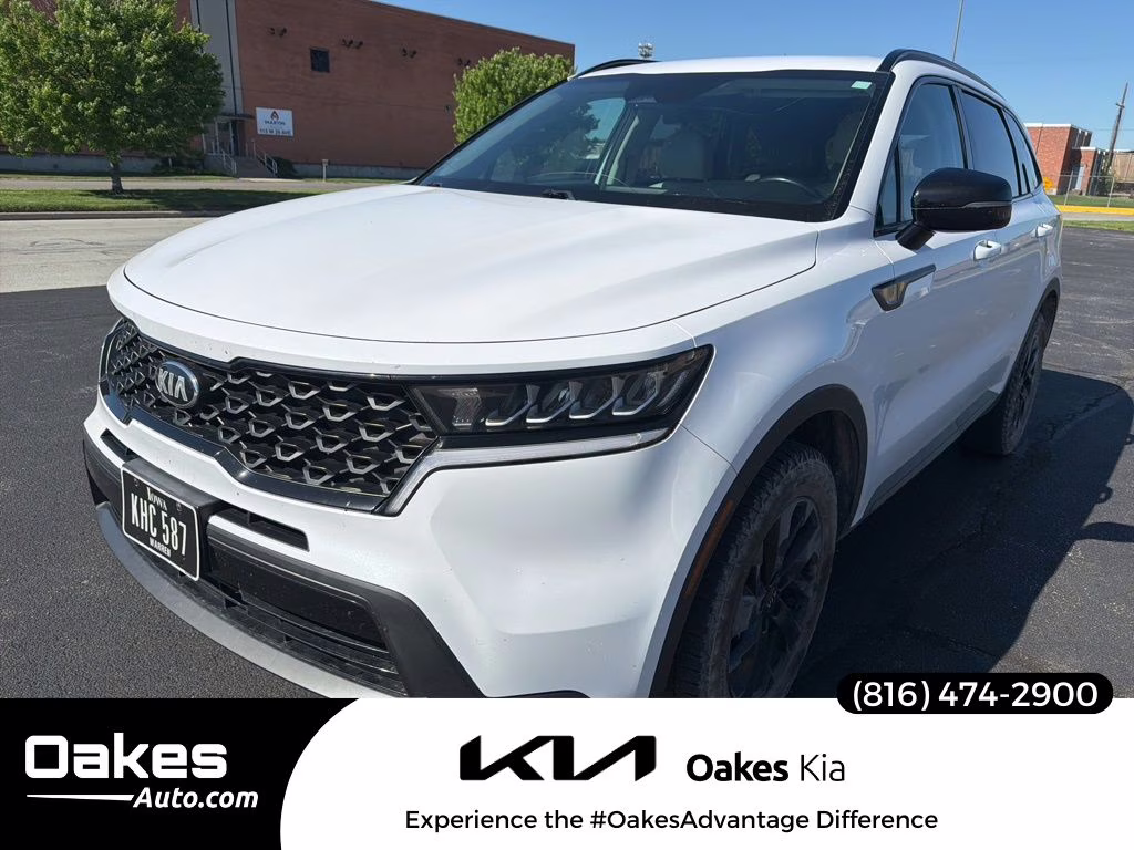 2021 Glacial White Pearl Kia Sorento S AWD SUV