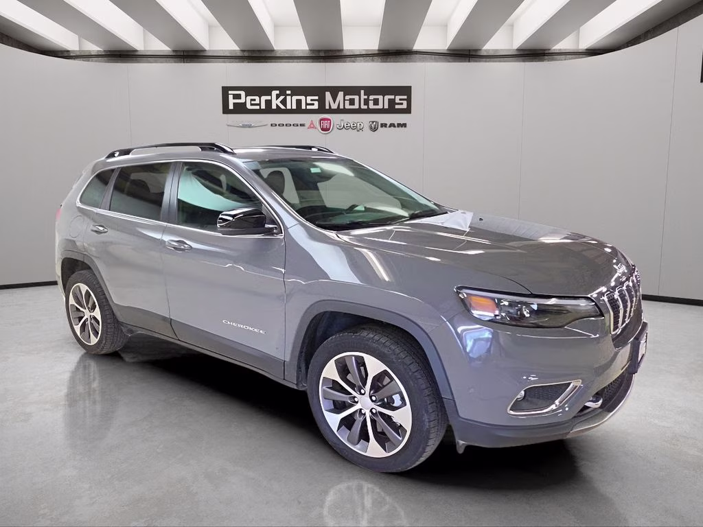 2022 Sting-Gray Clearcoat Jeep Cherokee Limited 4X4 SUV