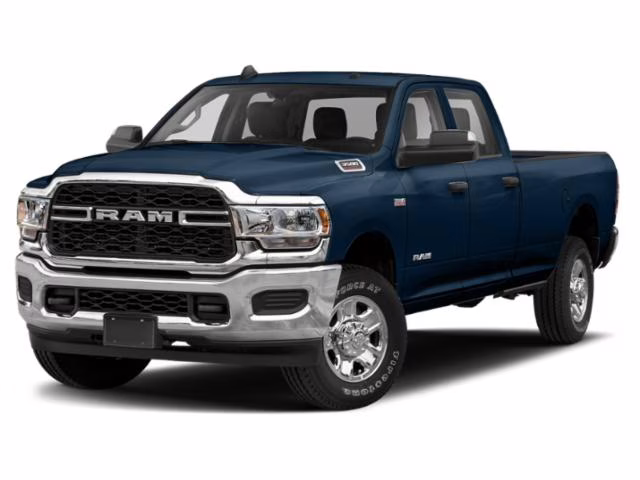 2022 Patriot Blue Pearlcoat Ram 3500 Big Horn 4X4 Truck