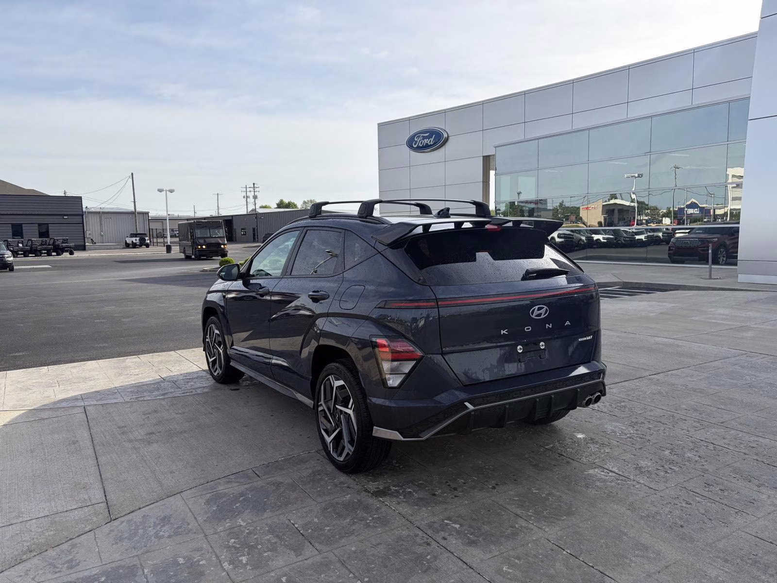 2024 Denim Blue Pearl Hyundai Kona N Line AWD SUV