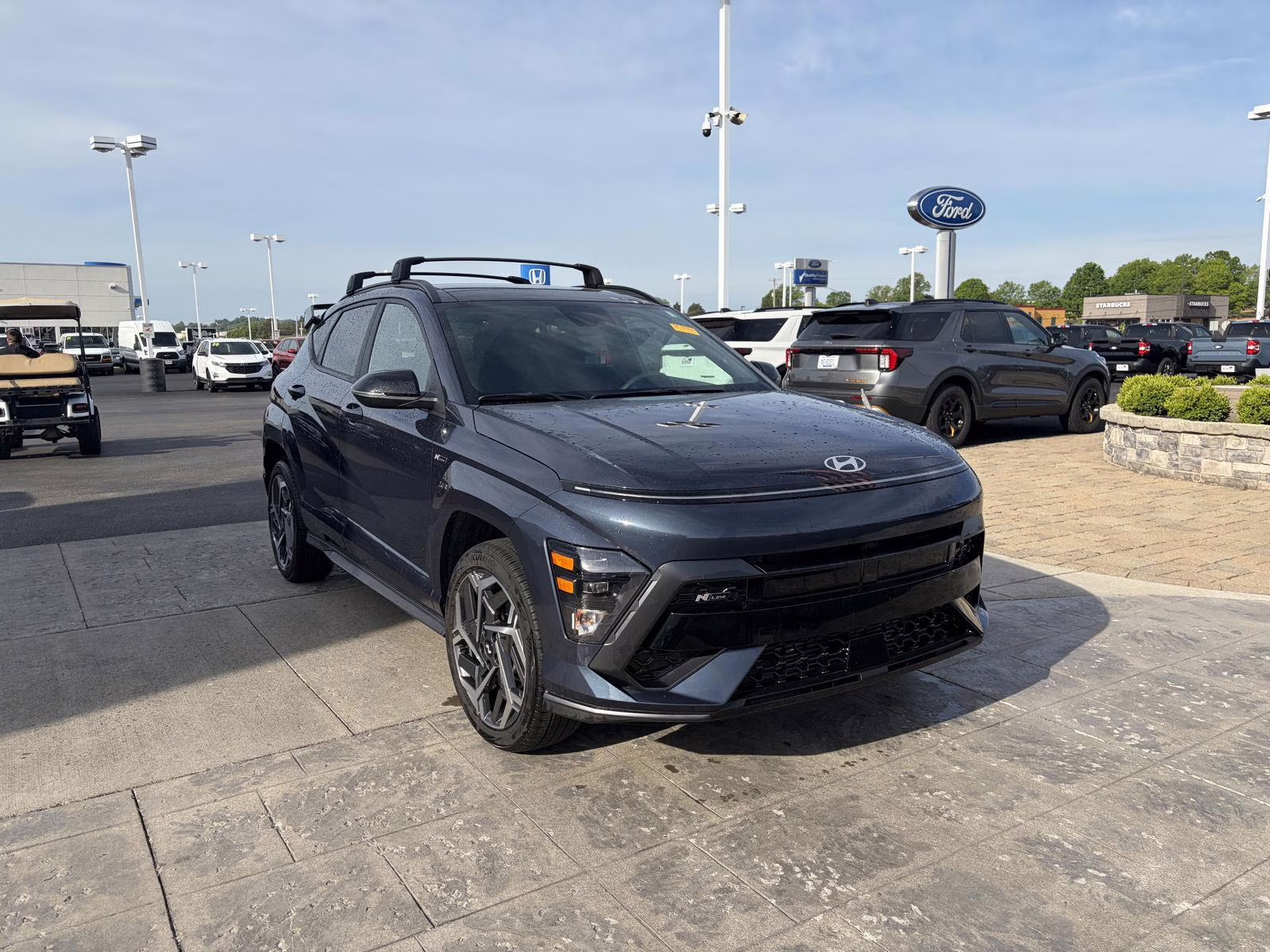 2024 Denim Blue Pearl Hyundai Kona N Line AWD SUV