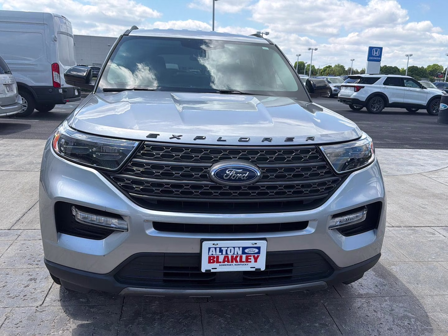 2022 Iconic Silver Ford Explorer XLT 4X4 SUV