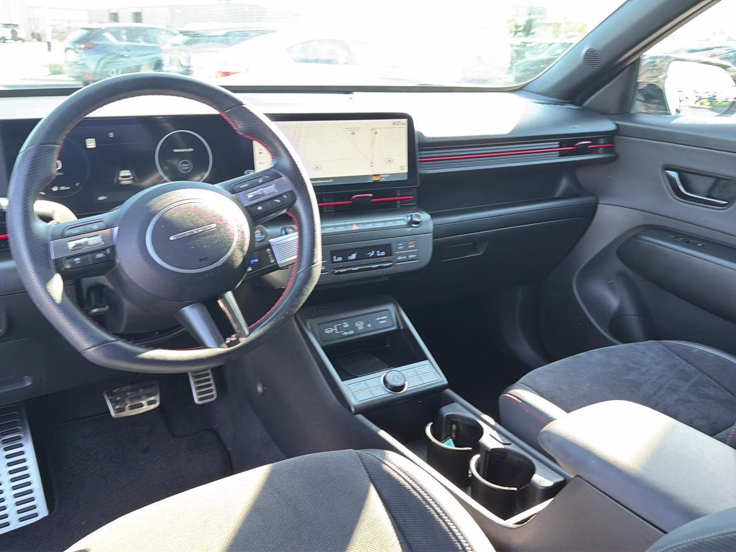 2024 Denim Blue Pearl Hyundai Kona N Line AWD SUV
