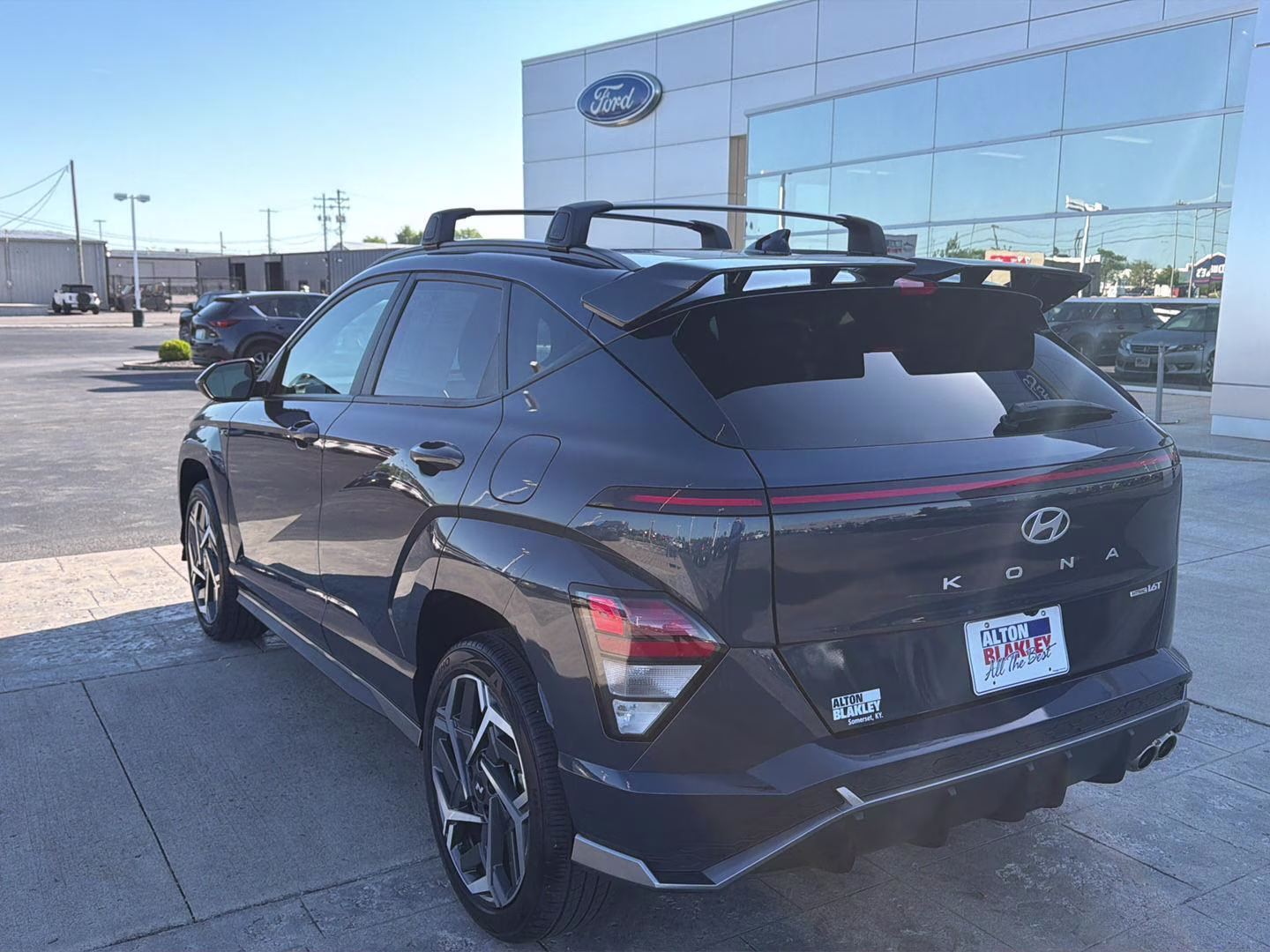 2024 Denim Blue Pearl Hyundai Kona N Line AWD SUV