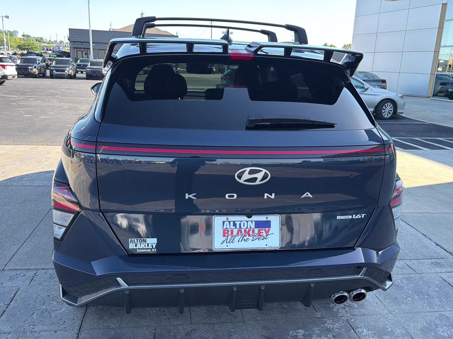 2024 Denim Blue Pearl Hyundai Kona N Line AWD SUV