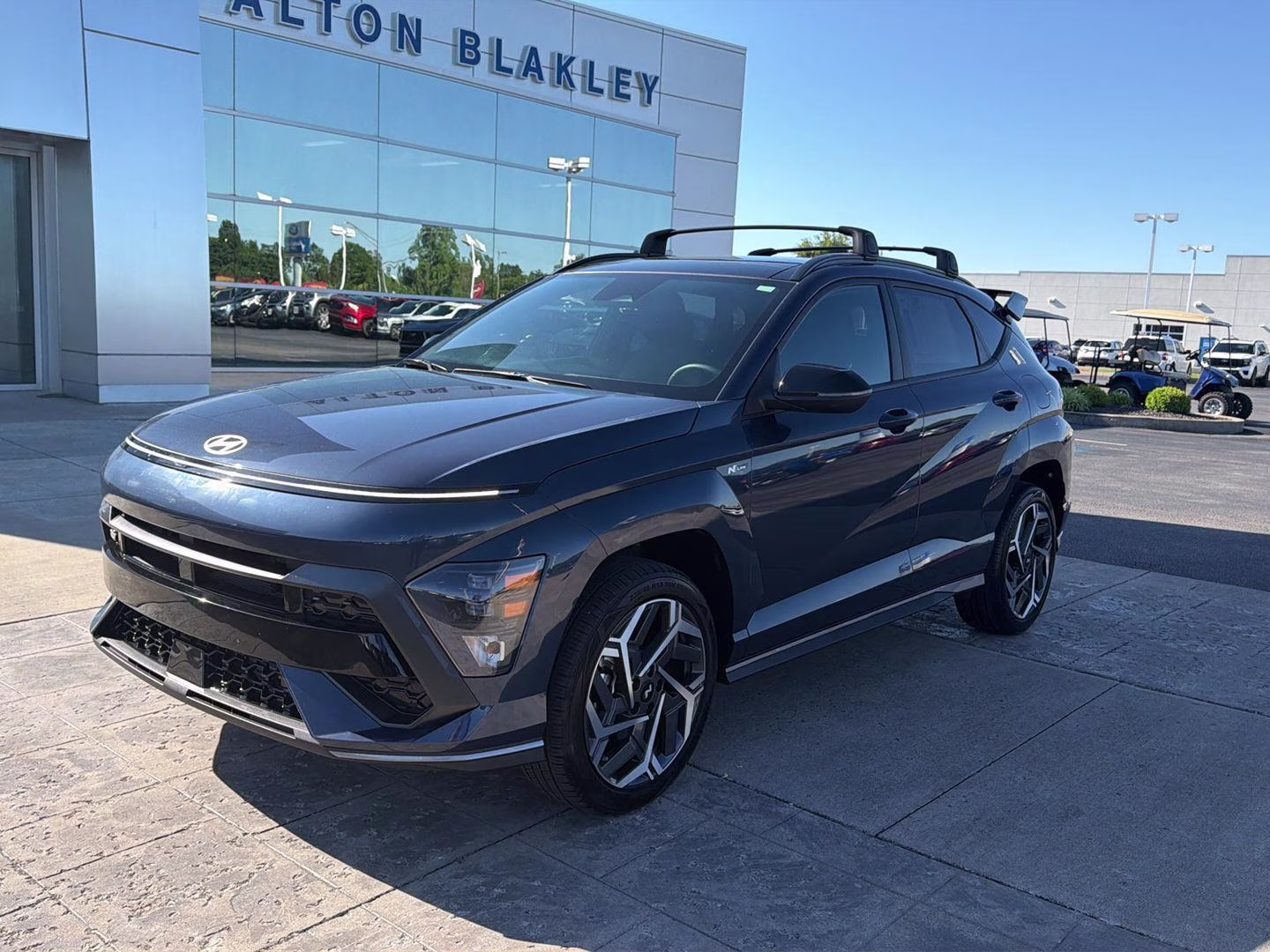 2024 Denim Blue Pearl Hyundai Kona N Line AWD SUV