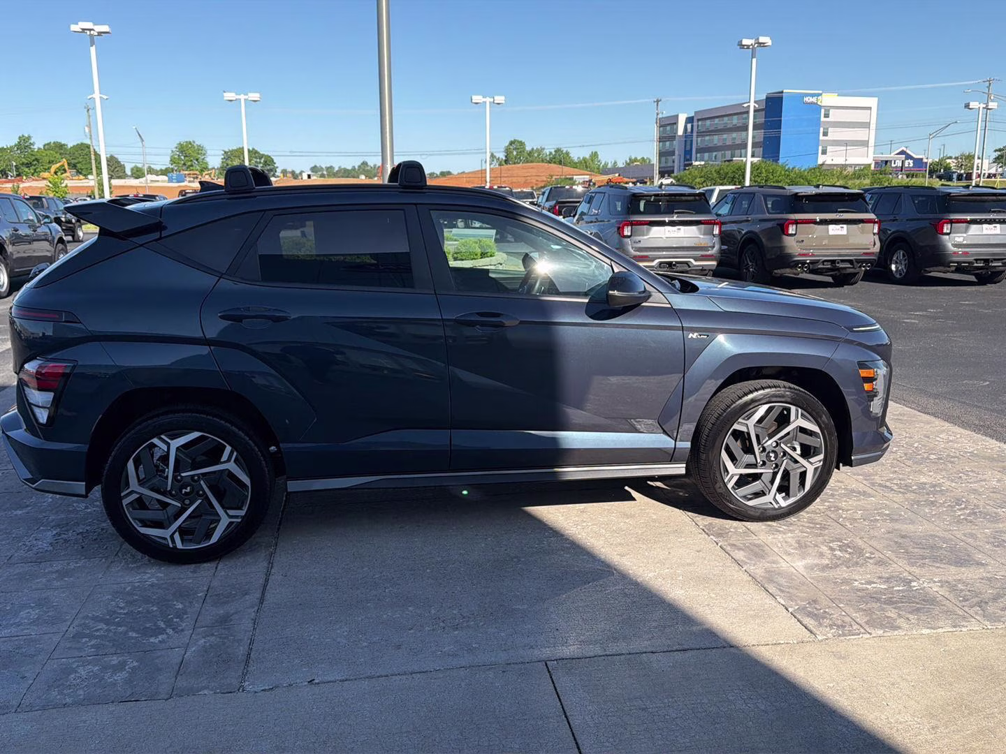 2024 Denim Blue Pearl Hyundai Kona N Line AWD SUV