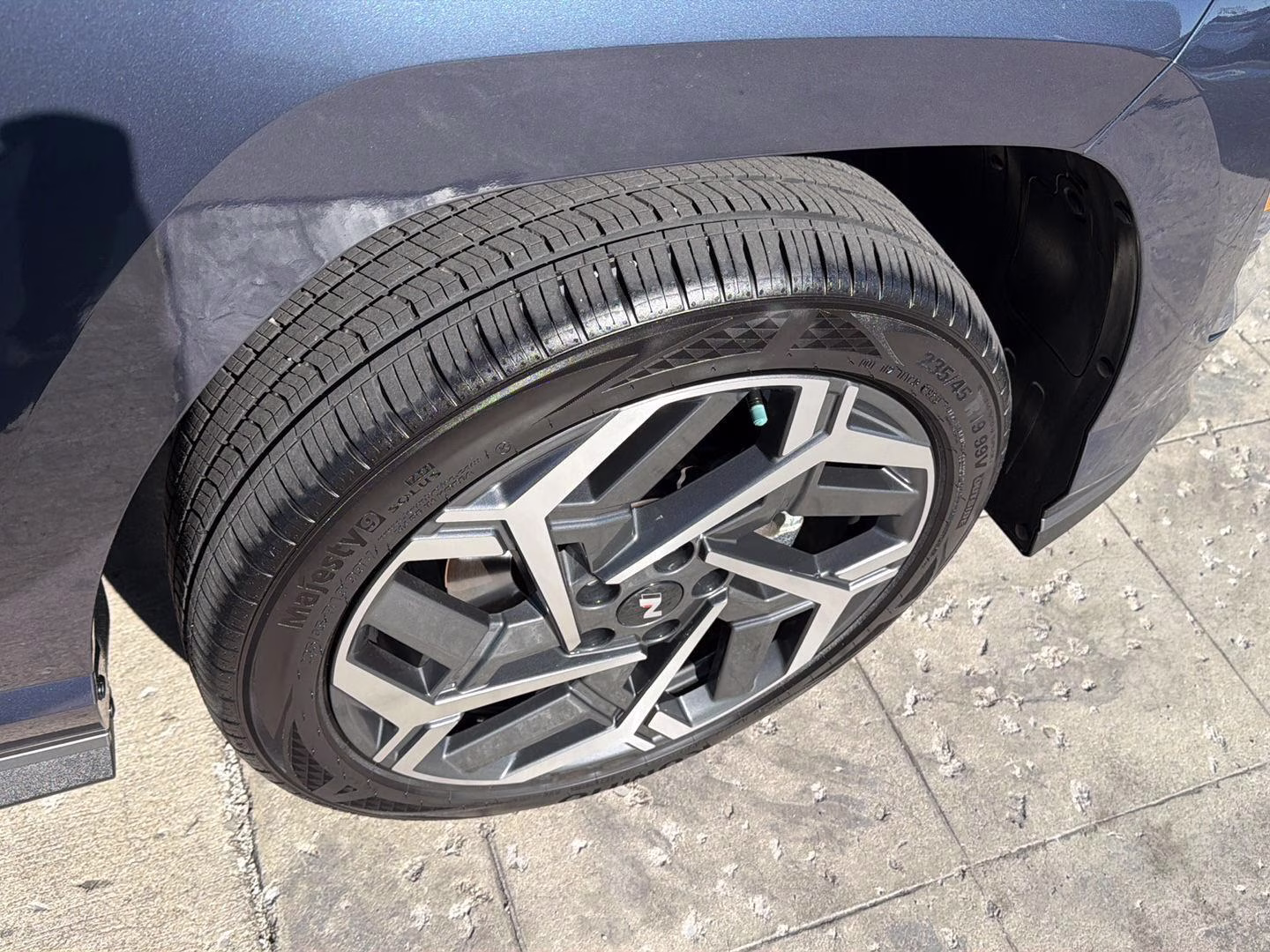 2024 Denim Blue Pearl Hyundai Kona N Line AWD SUV