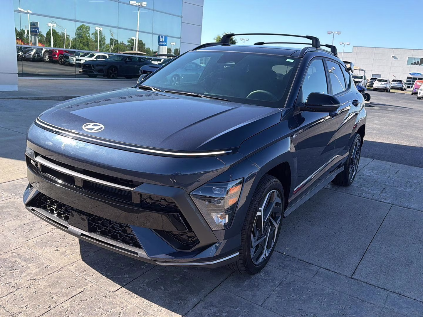 2024 Denim Blue Pearl Hyundai Kona N Line AWD SUV