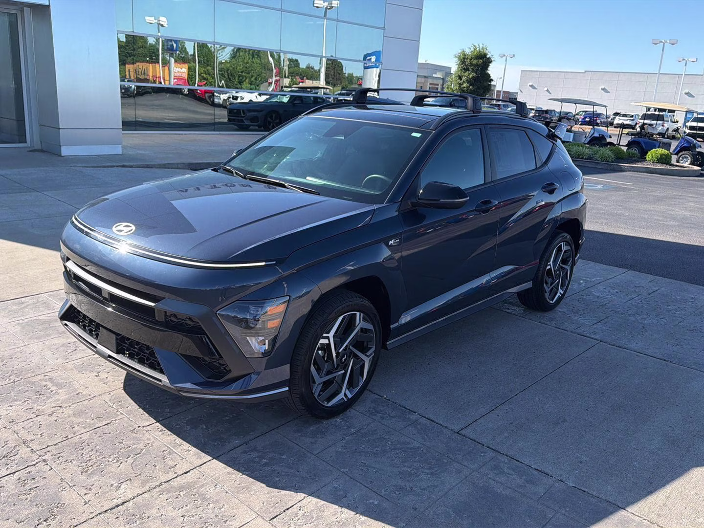 2024 Denim Blue Pearl Hyundai Kona N Line AWD SUV
