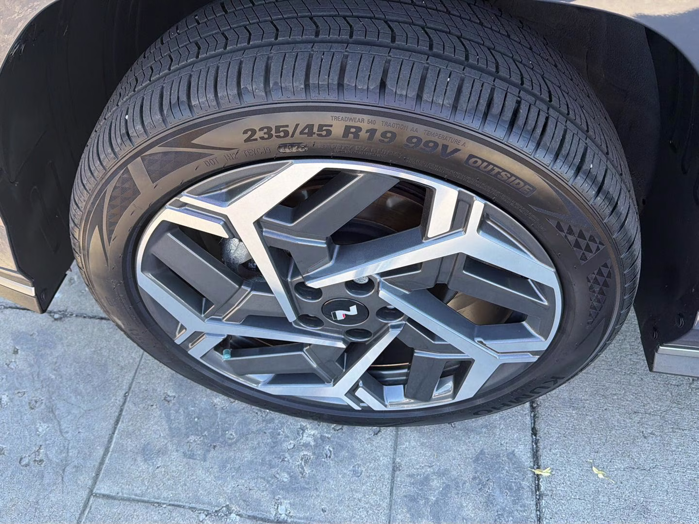 2024 Denim Blue Pearl Hyundai Kona N Line AWD SUV