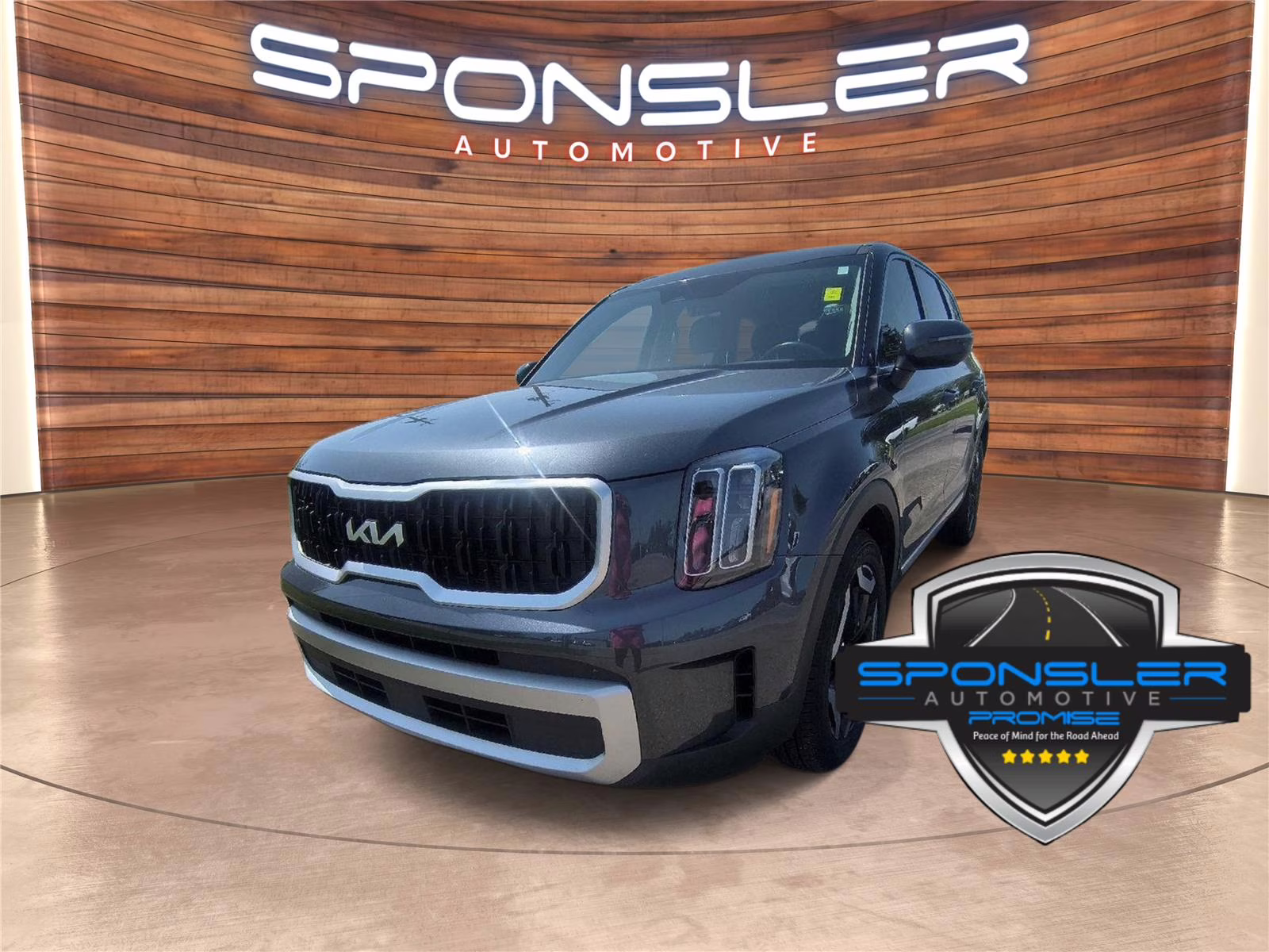 2023 Gravity Gray Kia Telluride EX AWD SUV