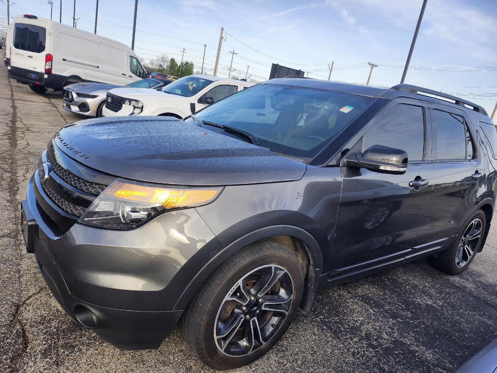 2015 Magnetic Metallic Ford Explorer Sport 4X4 SUV