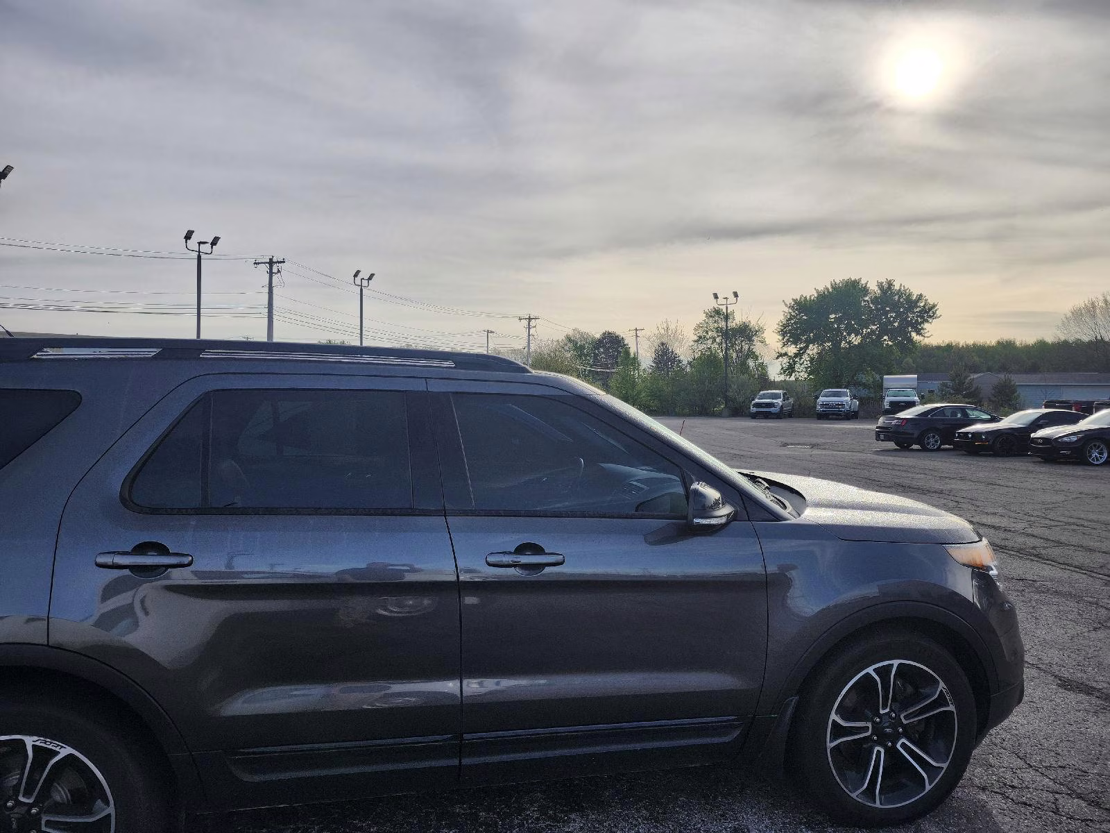 2015 Magnetic Metallic Ford Explorer Sport 4X4 SUV