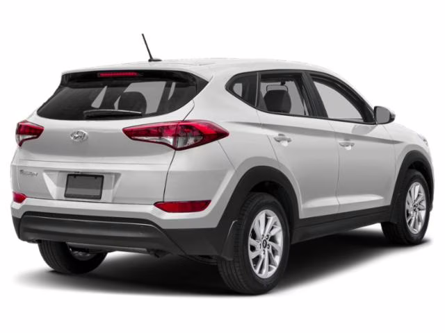 2018 Dazzling White Hyundai Tucson SE FWD SUV