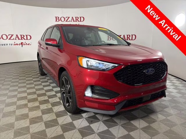 2023 Rapid Red Metallic Tinted Clearcoat Ford Edge ST AWD SUV