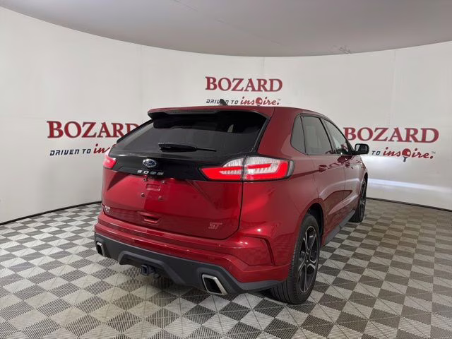 2023 Rapid Red Metallic Tinted Clearcoat Ford Edge ST AWD SUV