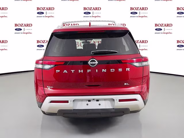 2022 Scarlet Nissan Pathfinder SL FWD SUV